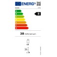 Lodówka samochodowa CFF12 naklejka energetyczna