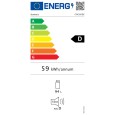 Lodówka samochodowa CFX3 95DZ naklejka energetyczna