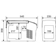 Przenośna lodówka CDF11 Dometic wymiary