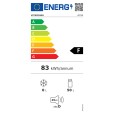 Lodówka samochodowa VFP50 Vitrifrigo naklejka energia