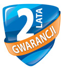 2 lata gwarancji