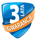 3 lata gwarancji