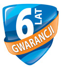 6 lat gwarancji